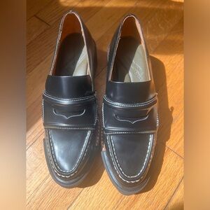 Rag & Bone Penny Loafers Black Size 38
